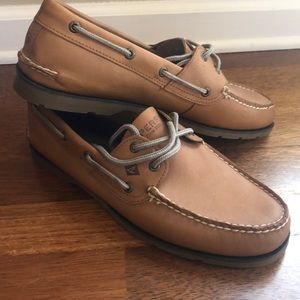 Men’s Sperry Top Sider Leather Boat Shoes 11W